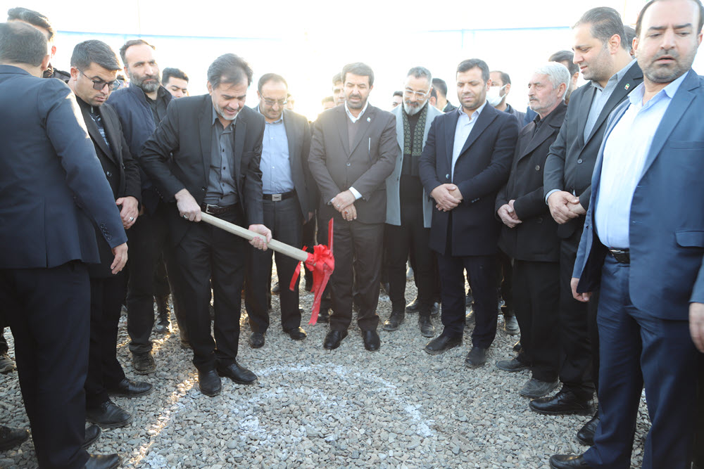 کلنگ‌زنی احداث نیروگاه خورشیدی واحد صنعتی تولیدکننده فولاد در کبودراهنگ